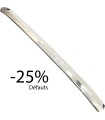 (Défauts -25%) pare-chocs arrière inox poli "miroir" - 4CV