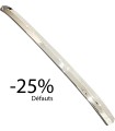 (Défauts -25%) pare-chocs avant inox poli "miroir" - 4CV